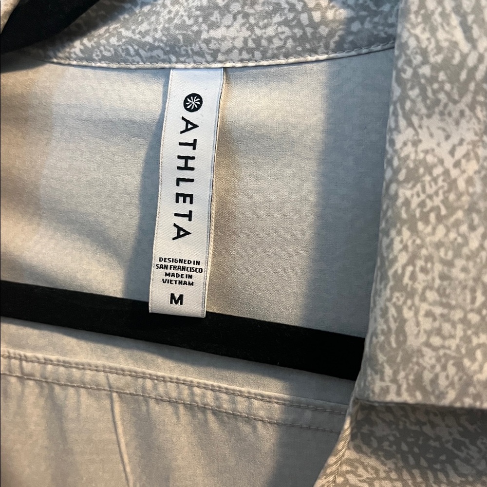 Athleta Gray Patterned Tunic - image 2